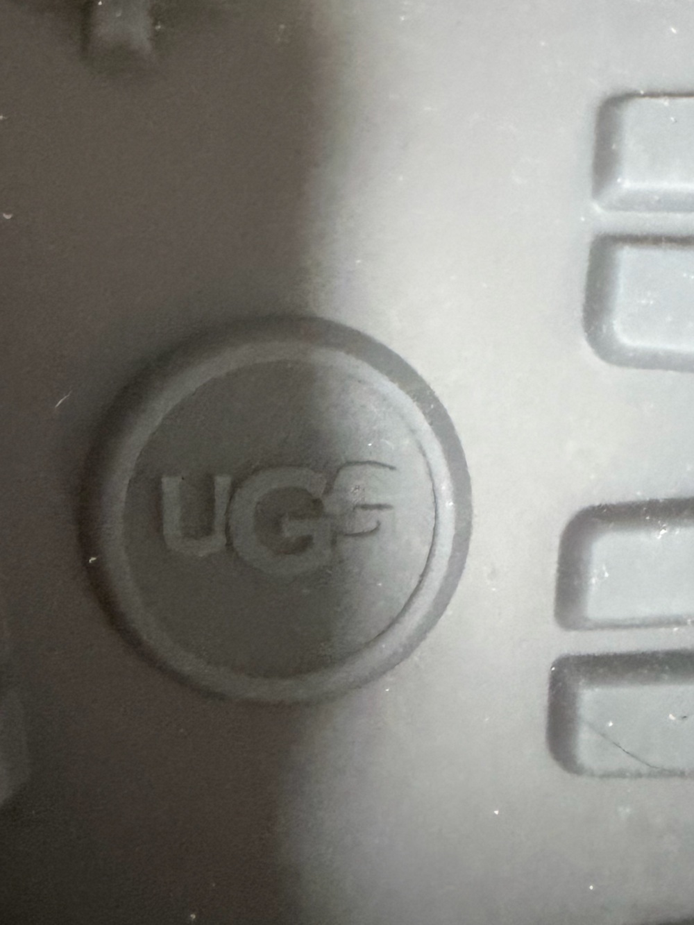 UGG All Gender UGGGuard Silicone Rubber Boot Covers Gray Size L - Picture 6 of 7